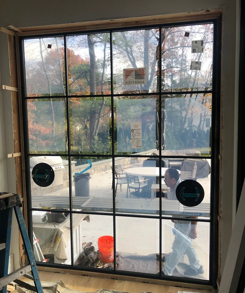 This is what a professional window installation looks like